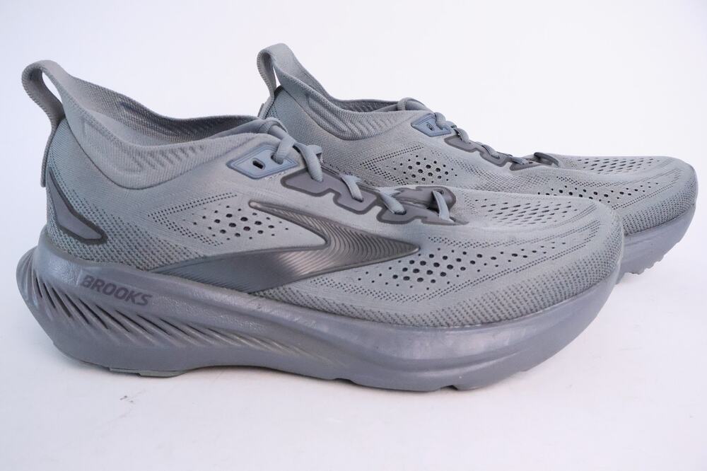 Brooks Glycerin 23 Mens Size 9.5 EE Gray Athletic Running Walking Shoes #150